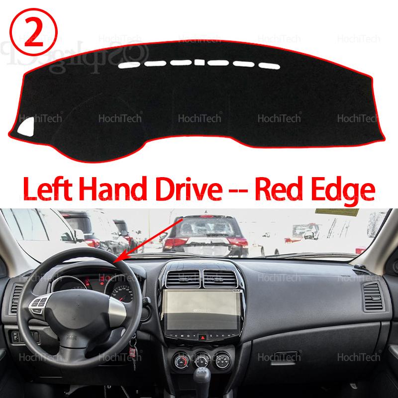 Car Dashboard Cover Avoid Light Pad Instrument Platform Cover Mat Carpet for Mitsubishi ASX RVR GA XA XB XC XD 2011~2020