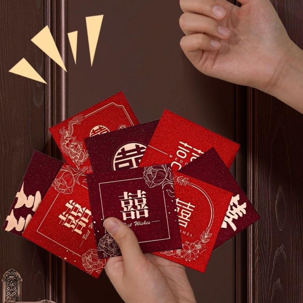 Chinese Horse Year Mini New Year Red Envelope Hot Gold Lucky Red Bag  Children