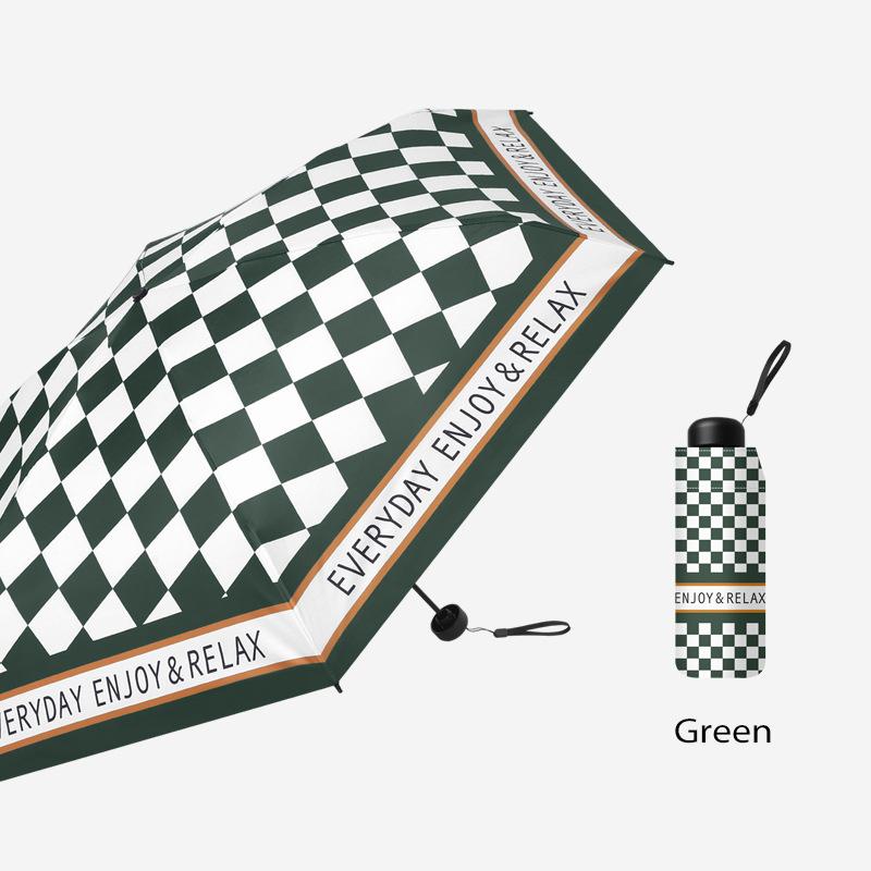 Модный мини-зонт от солнца для женщин — фото 8