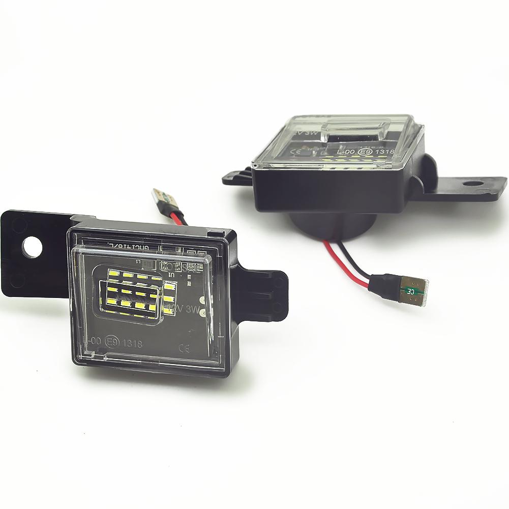 6000 K weiße Voll-LED-Autokennzeichenbeleuchtung für Chevy Silverado 1500 2500 3500 GMC Sierra Chevy GMC Canyon usw.