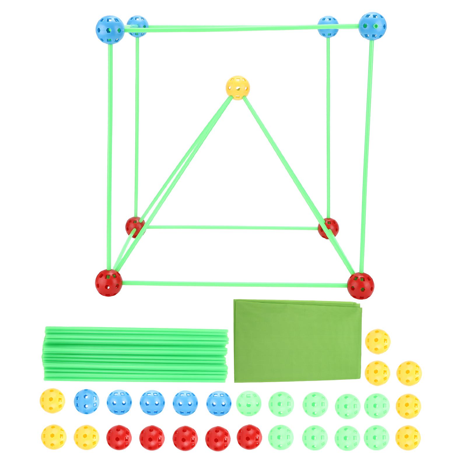 

DIY Fort Building Construction Kids Toy Assembly Children Fort Castle Builder Toys