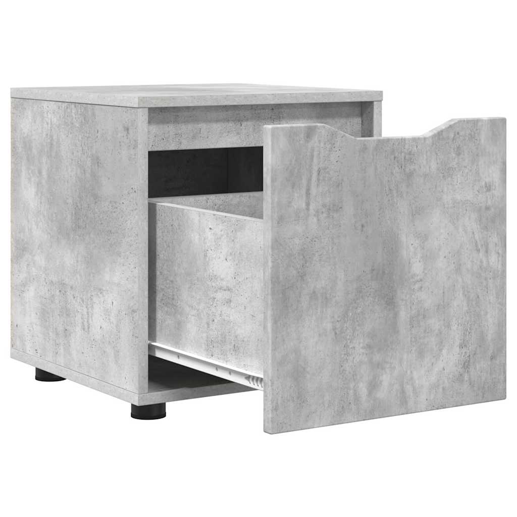 Bathroom Cabinet Concrete Grey 40.5 x 40 x 44 cm Particleboard