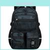 Sesame Baby Camouflage Backpack With Large Capacity For School Use