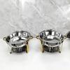 Round Stainless Steel Buffet Stove - Golden Food Warmer for Hotels & Restaurants