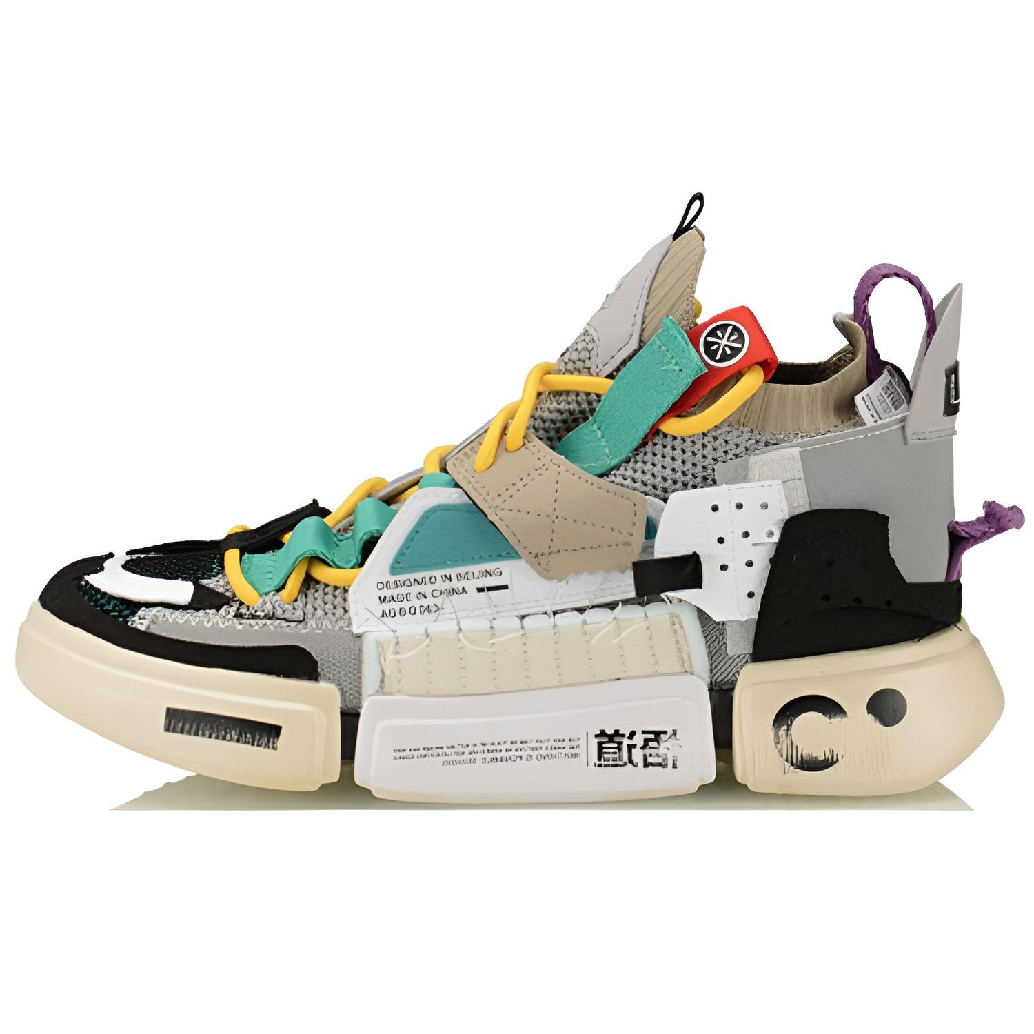 

Новые образцы LiNing Essence 2 на продажу Амортизация Противоскользящие и износостойкие Высокие спортивные повседневные кроссовки Мужские серые AGBQ063-3 41