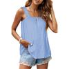 GMXIA Spring and Summer Pit Elastic Solid Color Halter Vest Top for Women's Wear