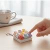 9 Button Keyboard Fidget Toy Dumpling Mini Keyboard Keychain  Accessories Gift