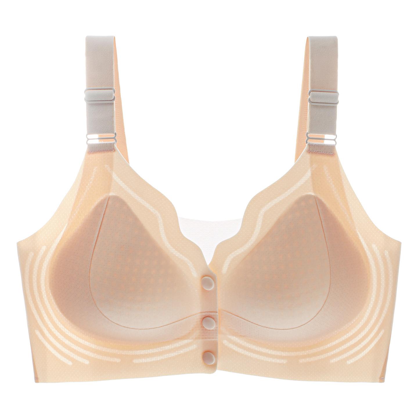 

The front buckle is light, breathable and seamless, comfortable to gather, and the upper support is anti-sagging without a steel ring bra. m (recommended 45-55kg )