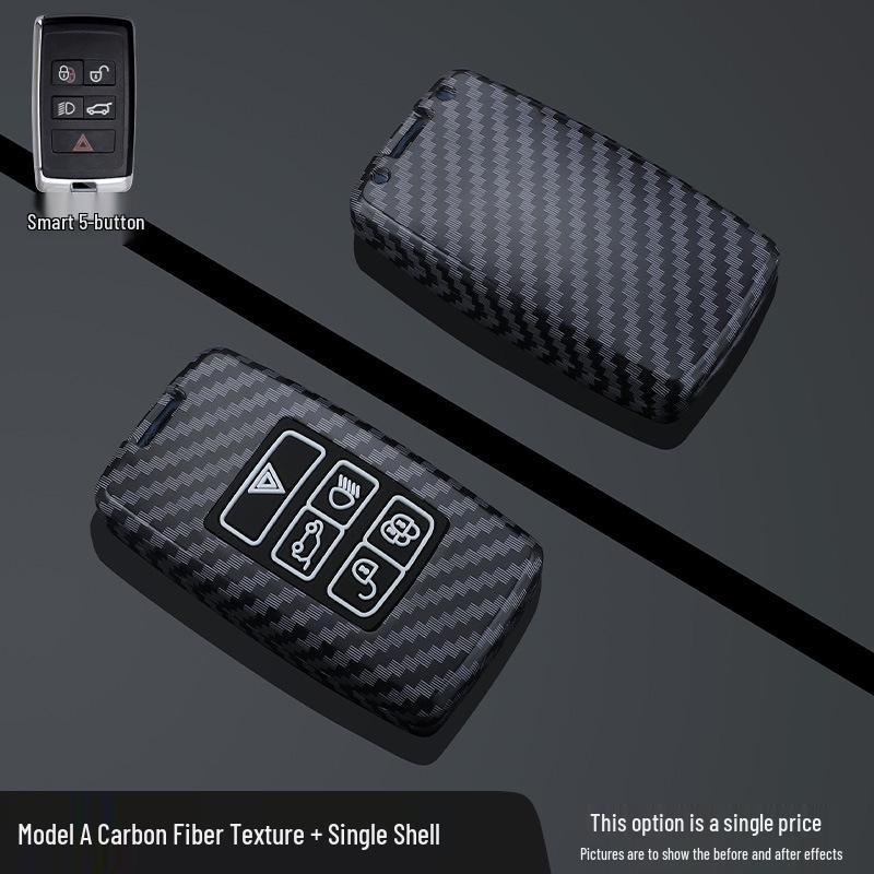 Fits Key Covers for Land Rover Discovery Sport, Range Rover Evoque, Velar, Freelander, Defender & Jaguar