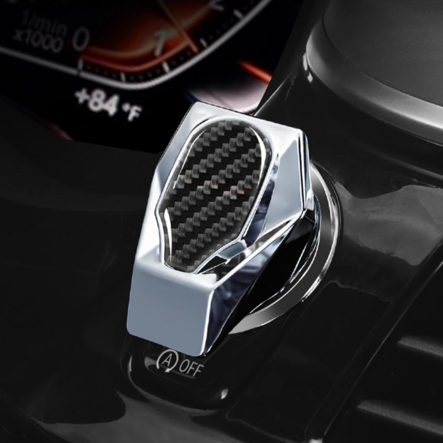 Creative Stickers for One Key Start Metal Button Cover and Engine Switch Decoration, Used for Car Decoration