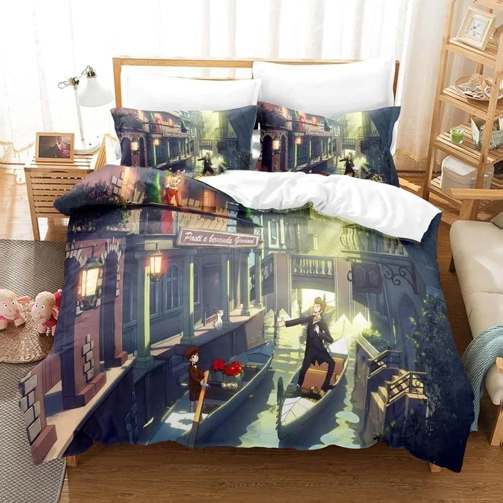 Durable Classic 3D Print Anime Bed Baccano Size Adult Kid Bedroom Sets Single Twin Full Queen King Quilt