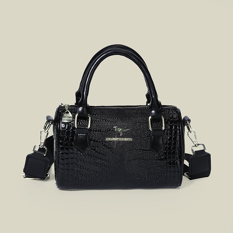 

Зимняя сумка-подушка, модная женская сумка, новая женская сумка через плечо, большая вместимость, сумка-мессенджер one size fits all чёрный