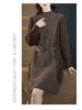 2025 Neuer Stil Schmeichelndes Kleines Kleid für Herbst/Winter: Perfekt zum Schichten mit Mänteln, Wolle und langärmeligen Strickkleidern.