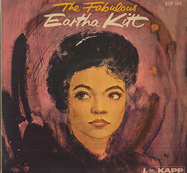 Пластинка 10 дюймов EARTHA KITT Fabulous Eartha Kitt KOP104 KAPP Япония Джаз Б/У