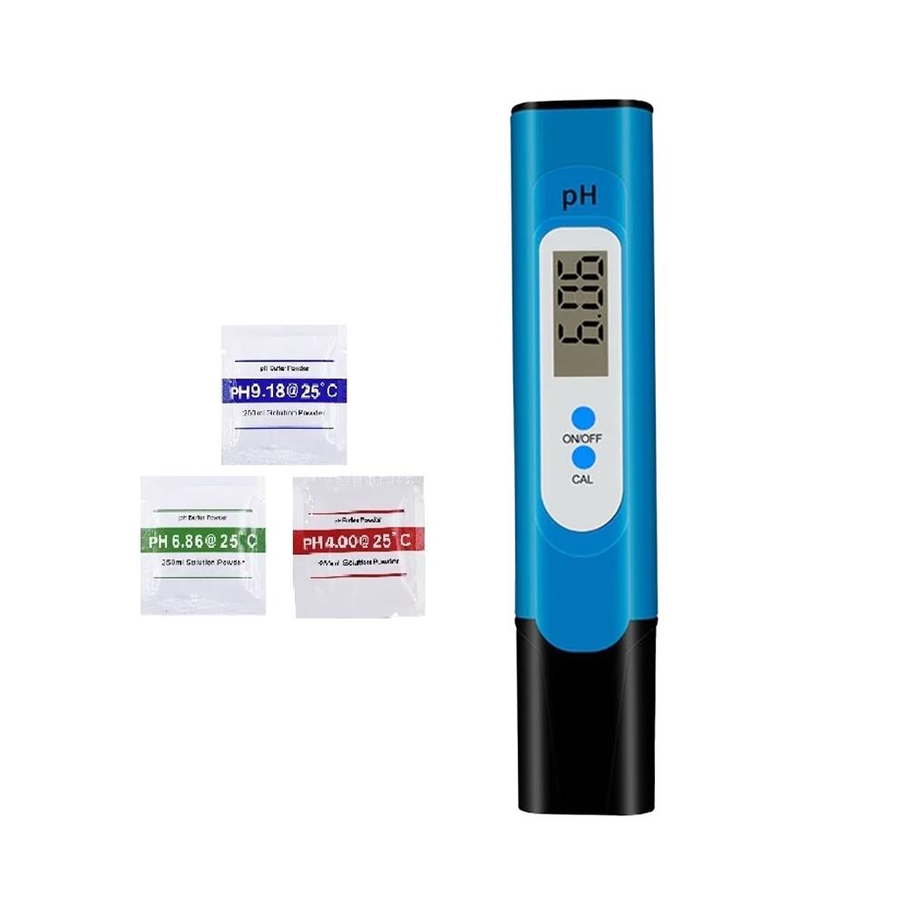 1pc Digital PH Meter High Precision LCD Aquarium Water Acid PH Tester Pool Analy Blue