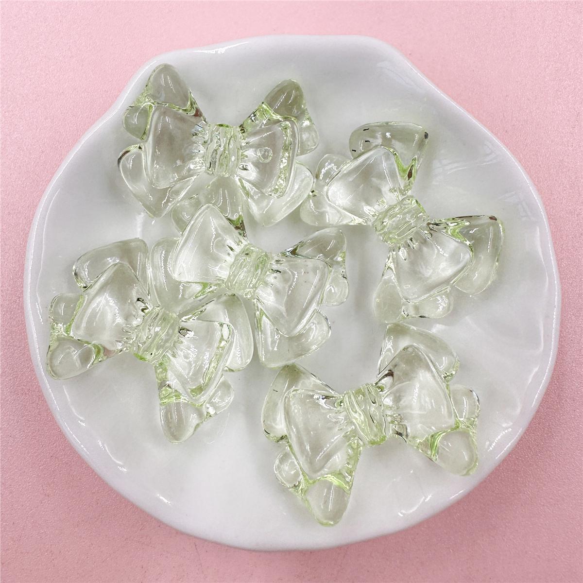 

Товары для вечеринок для ожерелья, сережек, свободных бусин, браслетов с отверстием, 5 шт., материал ручной работы, ожерелье, подвески «сделай сам», банты, изготовление акриловых ювелирных изделий зелёный