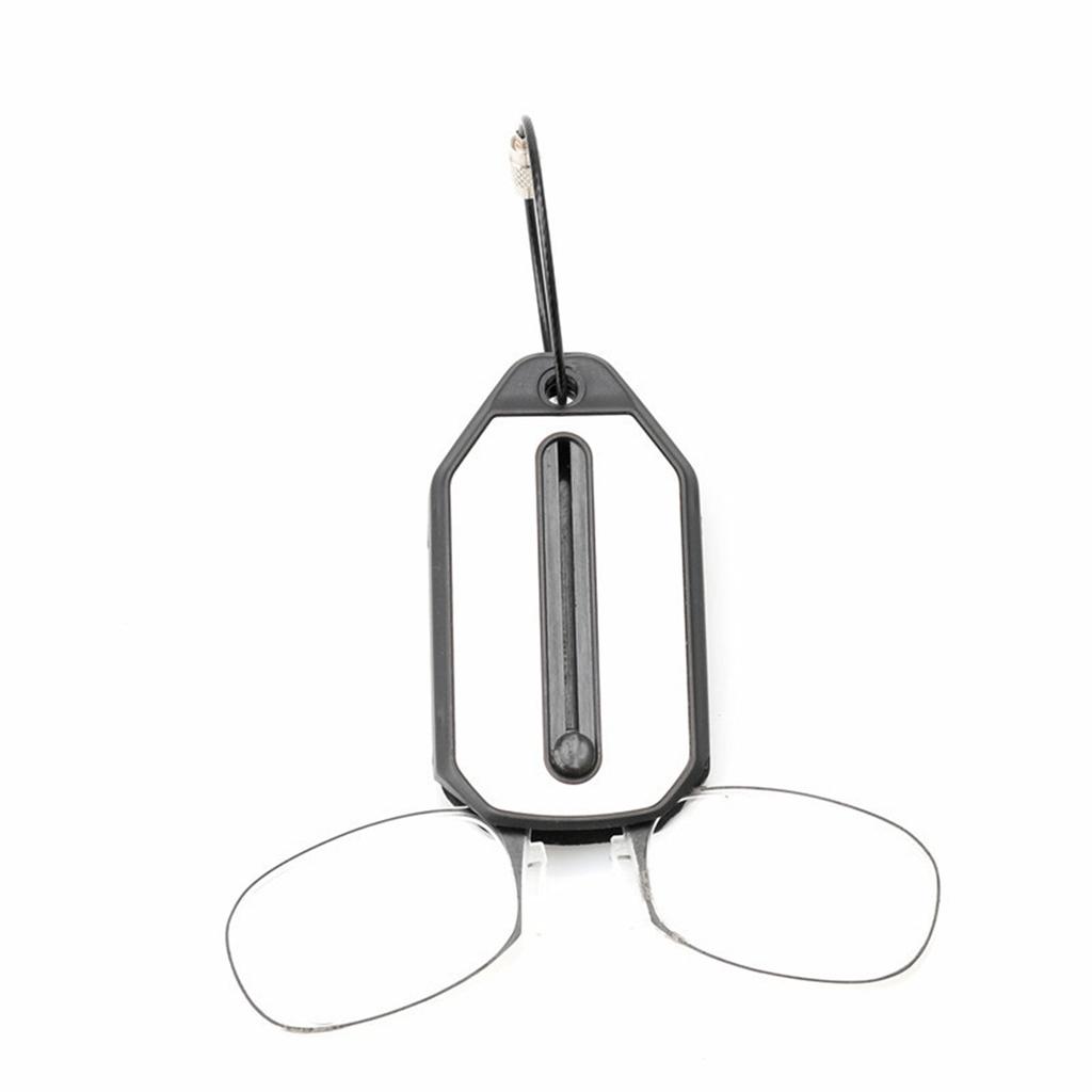 Grenzüberschreitende neue Mode Clip-Nasen-Lesebrille ultraleicht und praktisch Lesen ältere Menschen