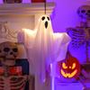 Floating LED Specter Flashing Halloween Hanging Ornament Funny Specter Ceiling Hanging  Porch