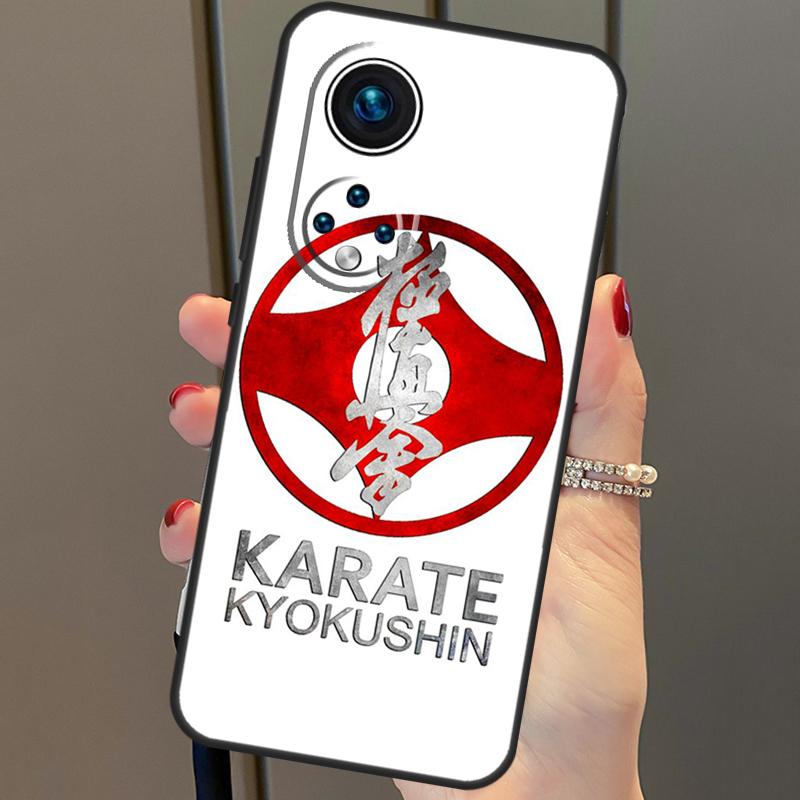 

Ояма киокушин каратэ для Huawei P20 P30 P40 Lite Pro P Smart 2019 Nova 9 5T чехол для телефона Honor 50 8X 9X 10i Honor 50 Lite