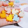 21Pcs Cartoon Animals Silicone Beads Duck Spacer Beads Silicone Focal Beads for Jewelry Making DIY Necklaces Bracelet Keychain Lanyard Crafts