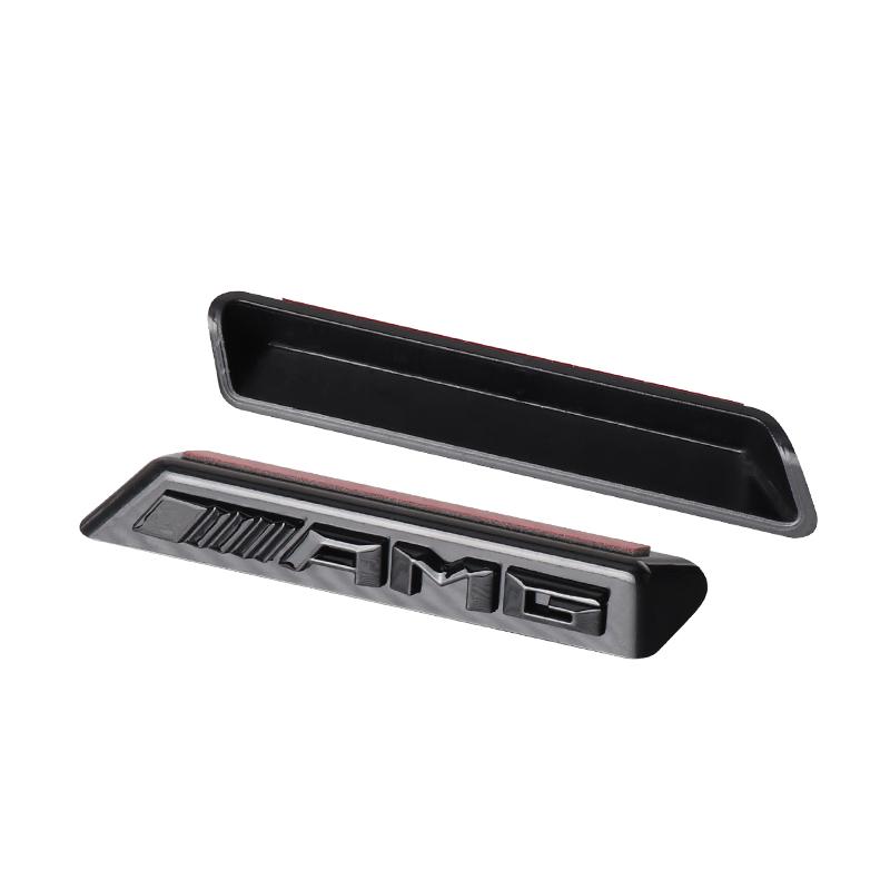 1 Peça Emblema AMG 3D ABS Adesivo de Emblema para Grade Frontal de Carro Para Mercedes Benz Amg X156 W204 W205 W203 W211 W212 W169 GLC CLK CLA A180