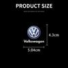 Bilstyling Säteshuvudstöd Märke Dekal Sidofönsterklistermärken För Volkswagen VW Polo Passat B5 B6 B7 T4 T5 Golf 4 5 6 Tiguan Jetta