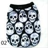 Autumn Dog Clothes For Halloween Skeleton Pattern Halloween Dog Clothes Dog Clothing Pet Apparel