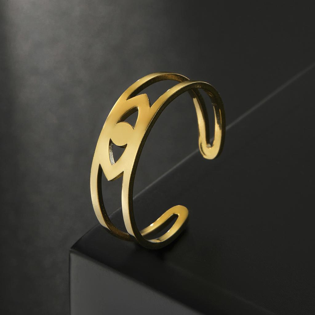 Ornate Gold & Silver Open Ended Metal Fashion Toe Rings