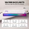 MechLands Aula Hero84 HE Wired Magnetic Gaming Keyboard with Rapid Hole Adjustable 8kHz Sound RGB Lightbox Backlight Effect, 0.01mm Actuation,