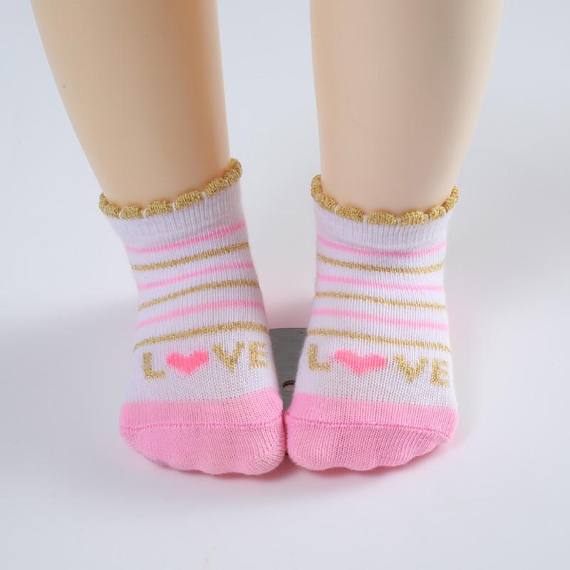 5 Paare/los Baby Socken 0-12 Monate Baumwolle Kinder Socken Cartoon Print Bögen Mädchen Nette Neugeborene Junge Kleinkind Kinder Socken