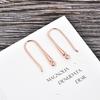 DIY European & American Electroplated Gold U-Shape Ear Hooks for Women - Jewelry Accessories