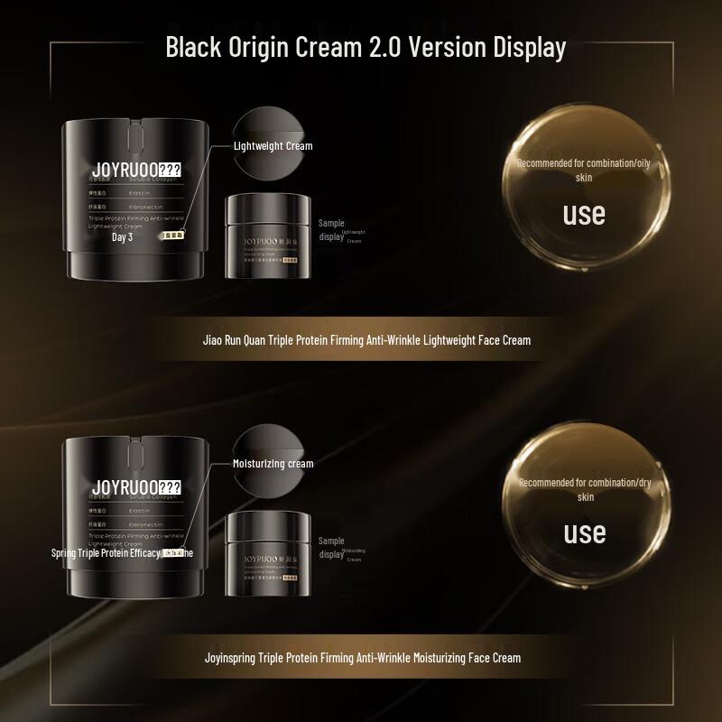 JOYRUQO Triple Protein Firming Anti-Wrinkle Face Cream