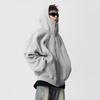 Sweat à capuche Patchwork Poids Lourd Unisexe - Veste en Velours Tendance Printemps/Automne