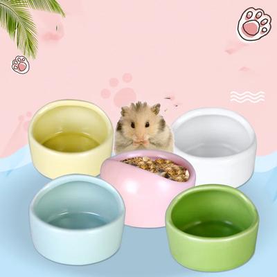 Hamsternapf Futternapf Keramik Kleintiernapf Verhindert Umkippen bei Futterspritzern Rennmaus Chinchilla Ratte Frettchen Igel