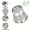 A74E-Stainless Steel Reusable Coffee Pods For Keurig 1.0, 2 Pack For Keurig, Reusable K Cups