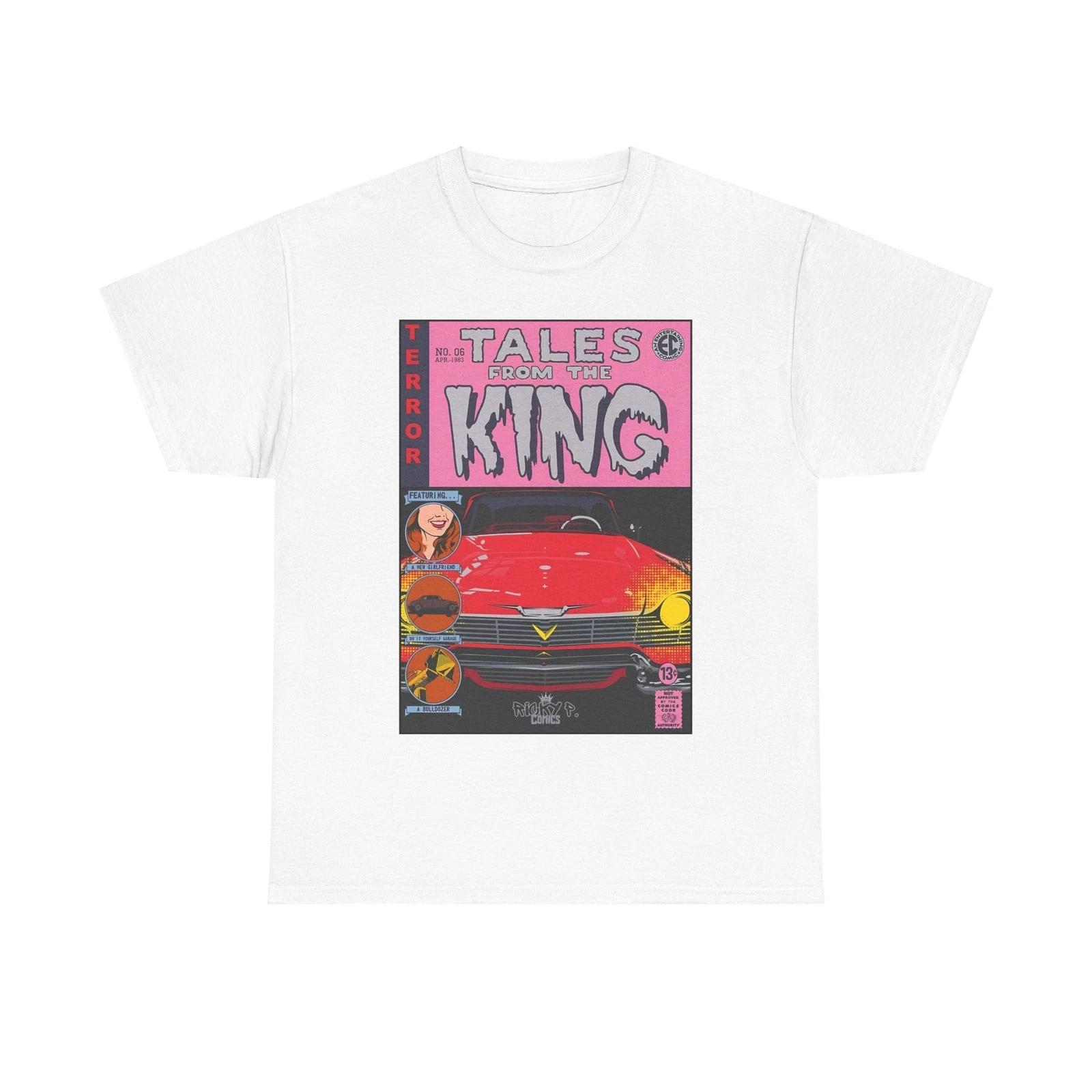 Christine Movie Tales From Stephen King Horror Comic T Shirt Unisex Heavy Cotton 4XL