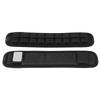 2Pcs Shoulder Strap Pad Anti Gravity Non Slip Backpack Decompression Cushion Accessory Black(S )