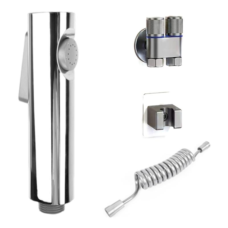 Handheld Bidet Sprayer Set Toilet Diaper Sprayer Portable Pet Shower Toilet Water Sprayer Bidet Attachment Enduring