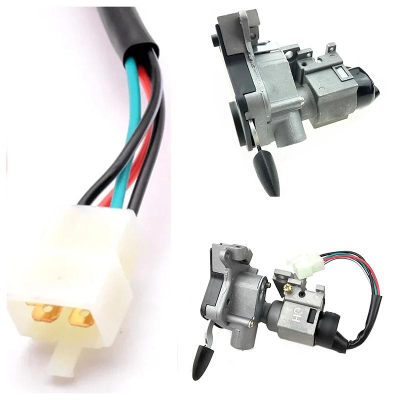 Motorcycle Ignition Switch Start Lock With Key Anti-theft Lock For Yamaha RSZ100 Power Lock Scooter
