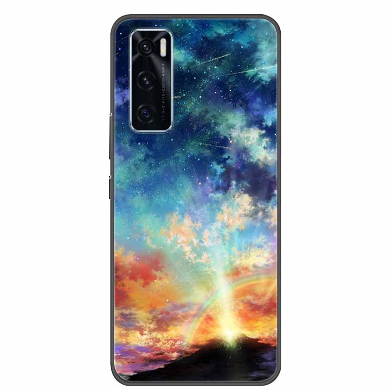 Pro Vivo Y70 Pouzdro Mramorové Měkké Silikonové Zadní Kryty pro Vivo Y70 Kryt Telefonu pro Vivo Y70 Y 70 VivoY70 Coque Funda Roztomilý Kreslený