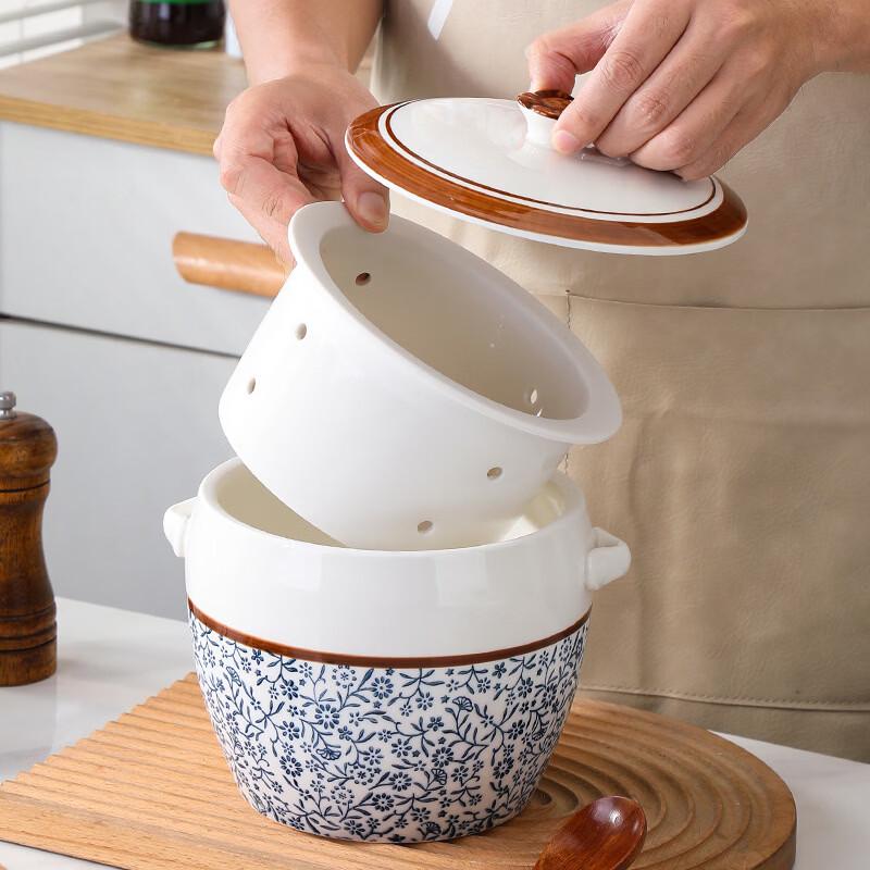 Ceramic Water-insulated Stew Pot