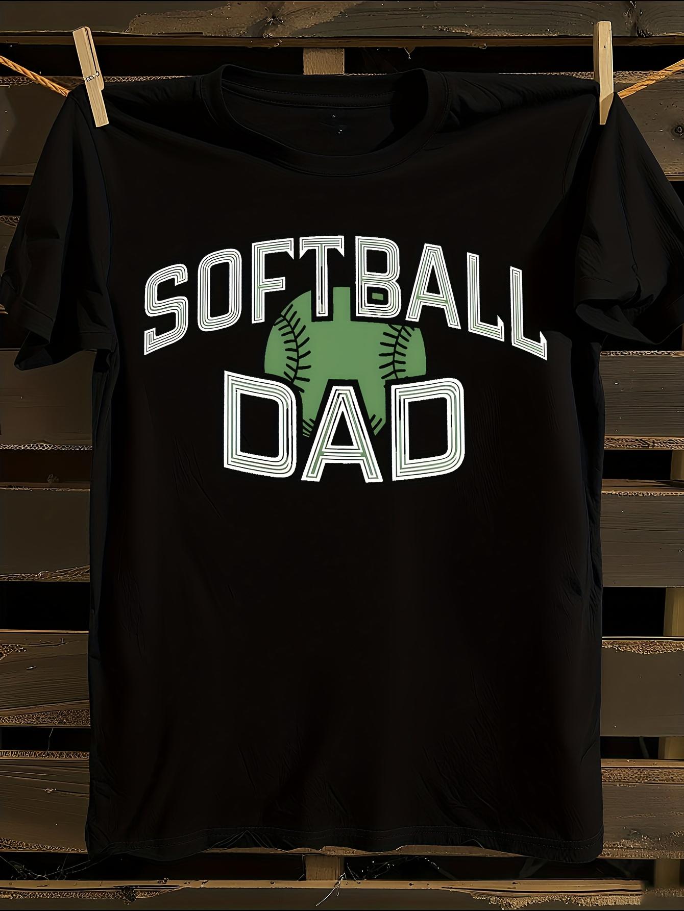 Softball Dad Graphic Tshirt XXL