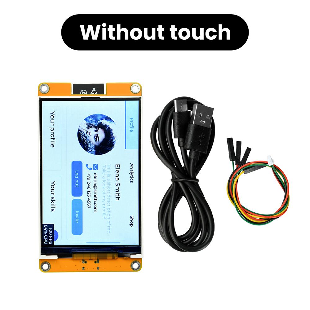 

4.0-Inch Esp32 Wifi BT Development Board 320*480 Intelligent Display Module St7789 Driver Onboard Esp32-32E Module Type C