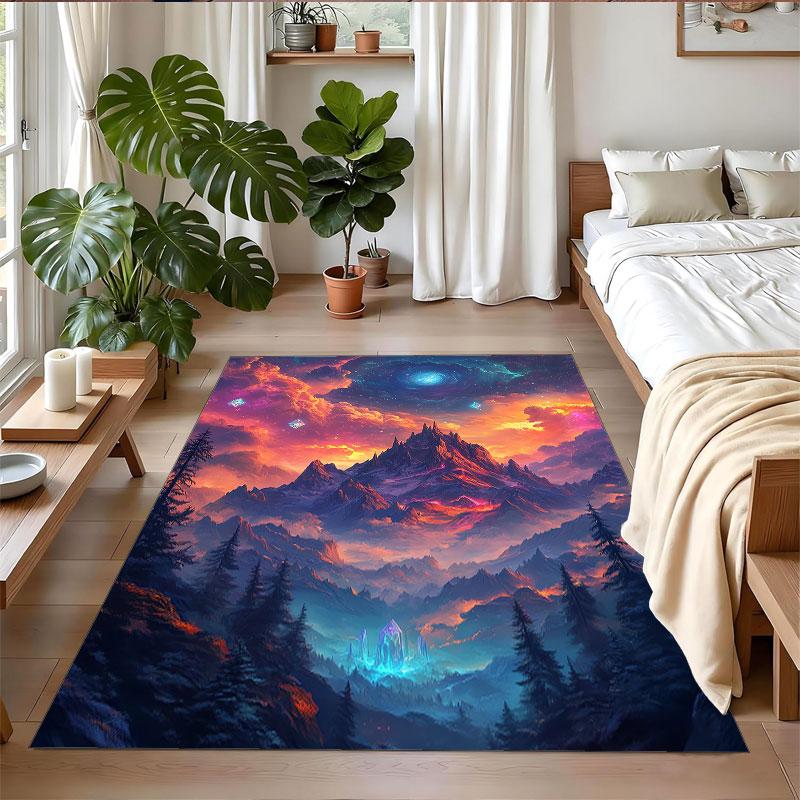 Crystal Velvet Rug Soft Non Slip Indoor Floor Mat Home DecorWorld of Warcraft