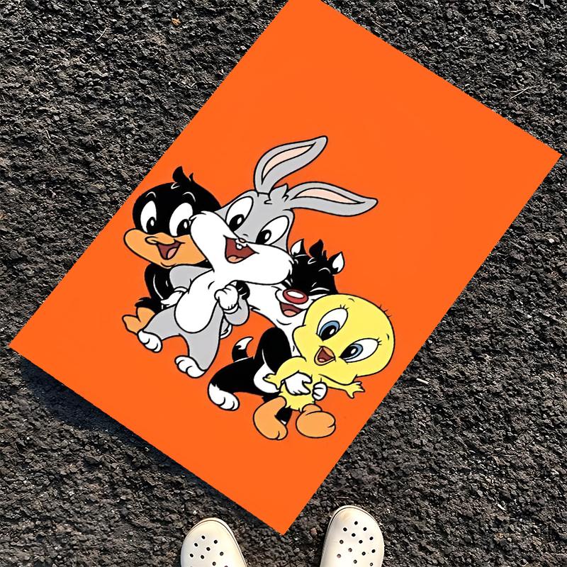 Tweety Printed Carpet, Rug for Office Chair Living Room Bedroom Kitchen Room Decor Gifts.