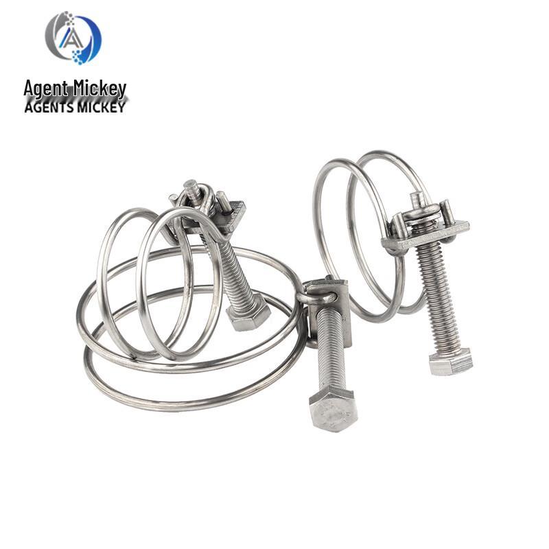 Mickey Agent 304 Stainless Steel Double Wire Fire Hose Clamps