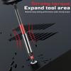 8Pcs Impact Magnetic Screwdriver Bit Holder Extension Socket Drill Bit Holder 1/4" Hex Shank Magnetic Extension Bits Holders Set