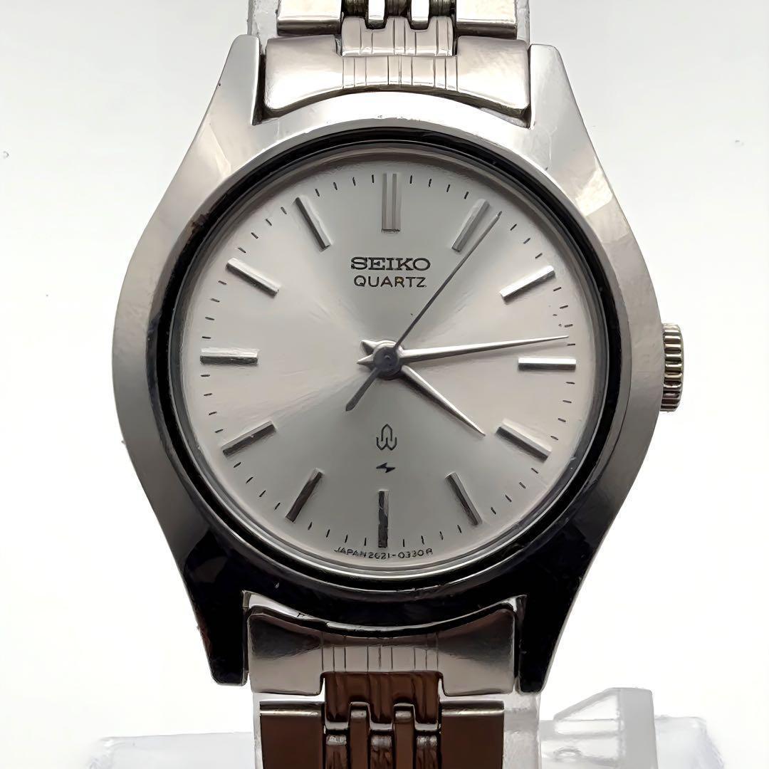 Battery replaced SEIKO quartz ladies watch 2621-0100 Rare