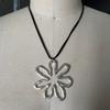 Star Flower Pendant Necklace Sweet Cool Clavicle Chain Necklace Fashion Jewelry