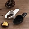 Coffee Bean Measuring Tray Ceramic Measure Shovel for Weighing and Filling Coffee Beans Home Coffee Accessories Barista Tools
